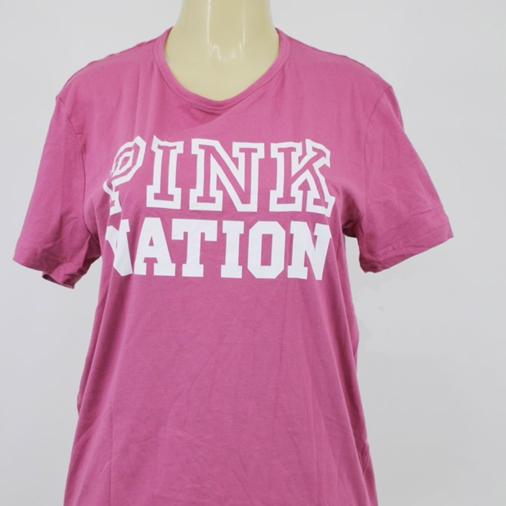 NWT Victoria's Secret PINK GRAPHIC SHORT SLEEVE SH